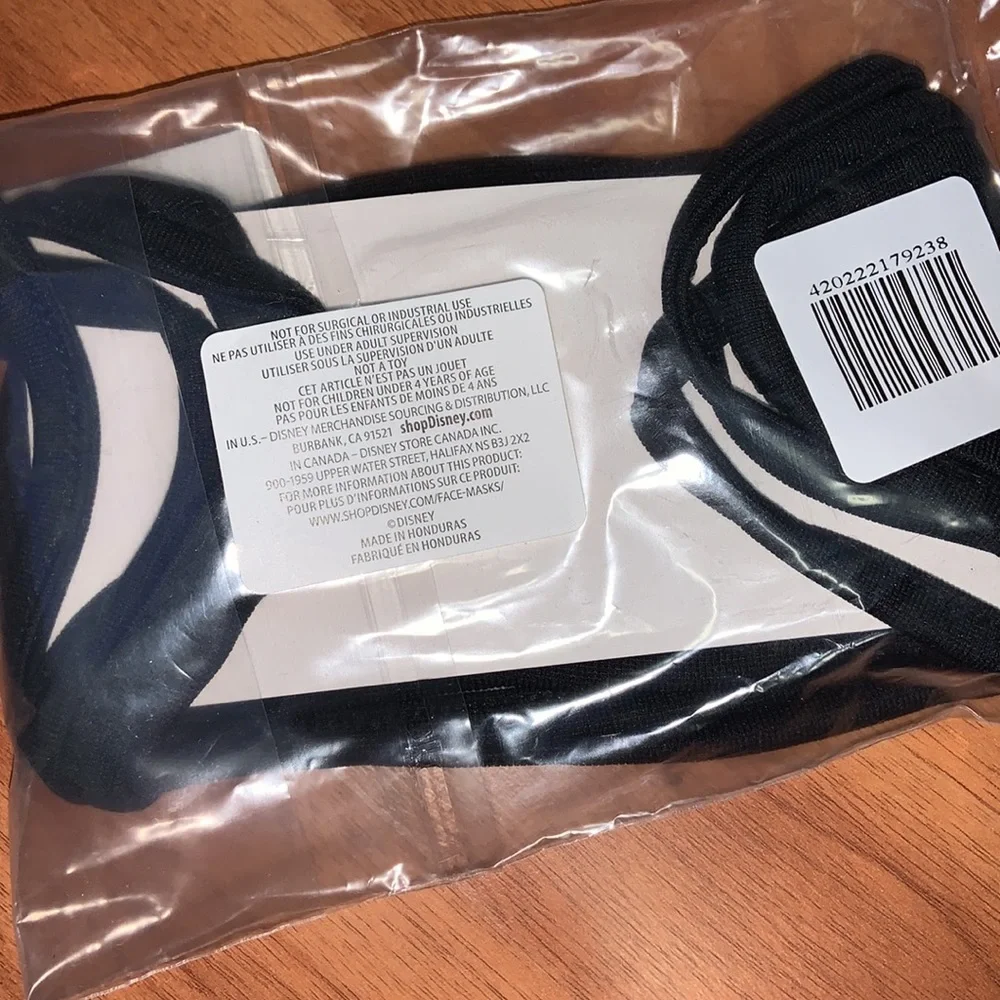 Brand New in Packaging Disney Youth Face Masks